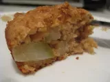 Recipe Low-fat pear oat muffins